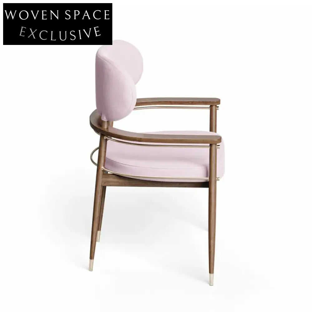 Nordic Solid Wood Upholstered Bar Stool, High Chair for Home, Cafe