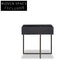 Nordic Square Bedside Table with Metal Legs and Storage Drawer Nightstand
