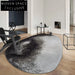 Nordic Style Abstract Irregular Stone Pattern Area Rug for Modern Homes