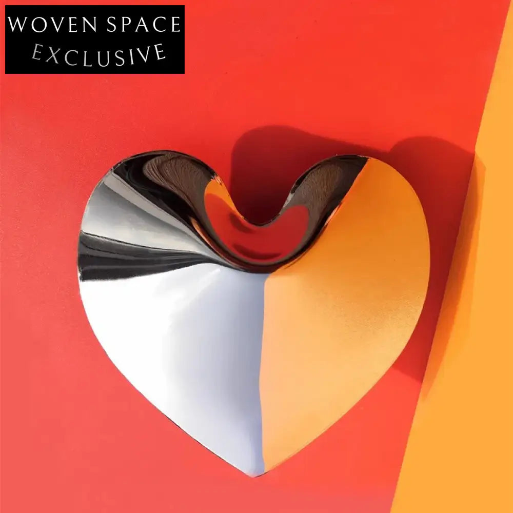 Nordic Style Heart Shape Metal Wall Hooks | Decorative Coat Rack Hanger