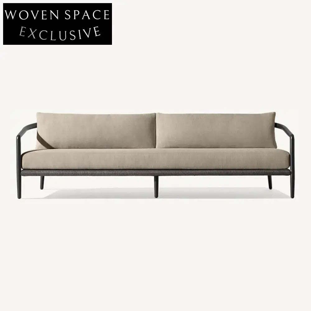 Nordic Teak Wood Outdoor Patio Balcony Side Tea Table Weather-Resistant