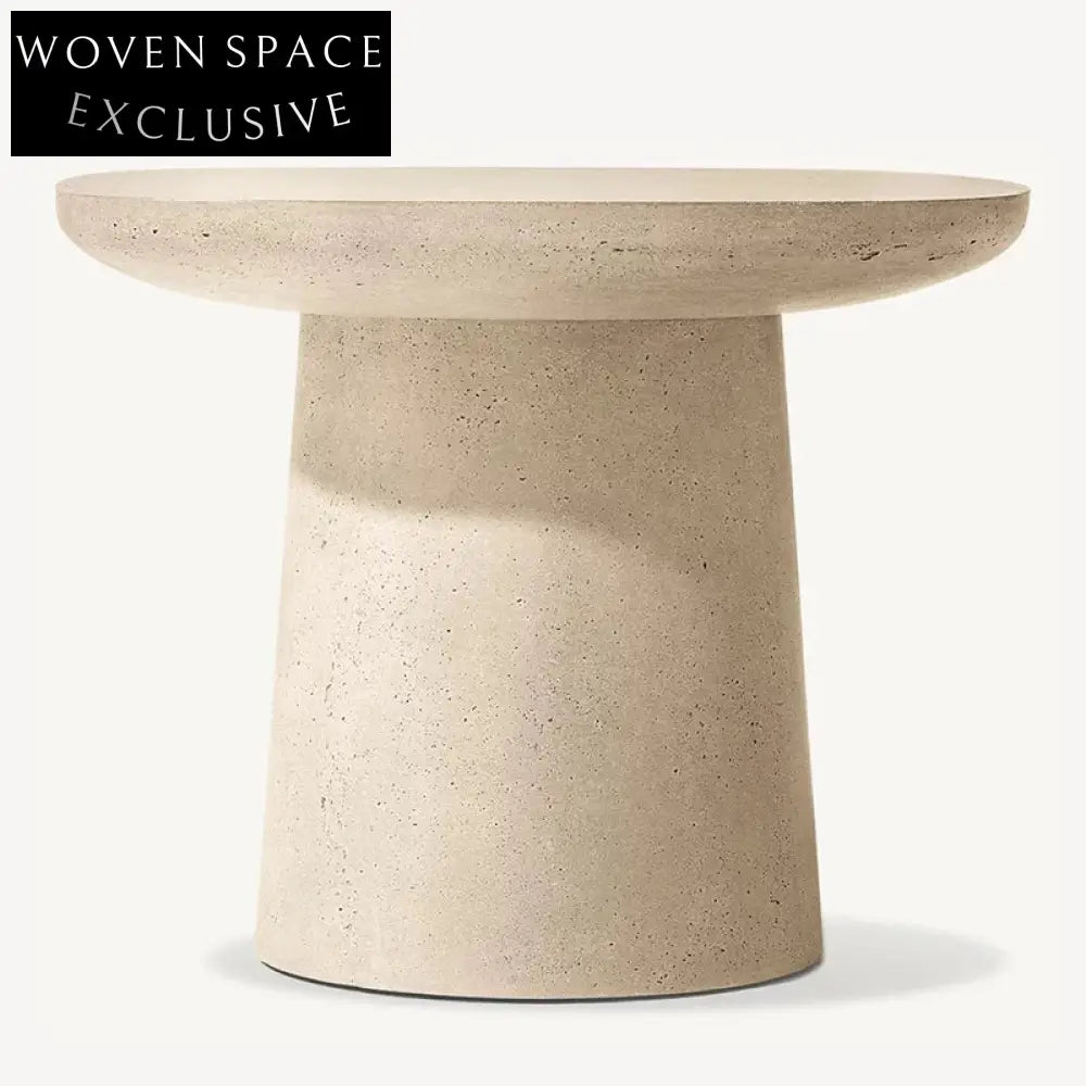 Nordic Teak Wood Outdoor Patio Balcony Side Tea Table Weather-Resistant