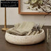 Nordic Travertine Marble Stone Decorative Vanity Jewellery Fruit Tray