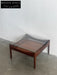 Nordic Used Danish Rosewood Glass Side Table by Kristian Vedel