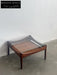 Nordic Used Danish Rosewood Glass Side Table by Kristian Vedel