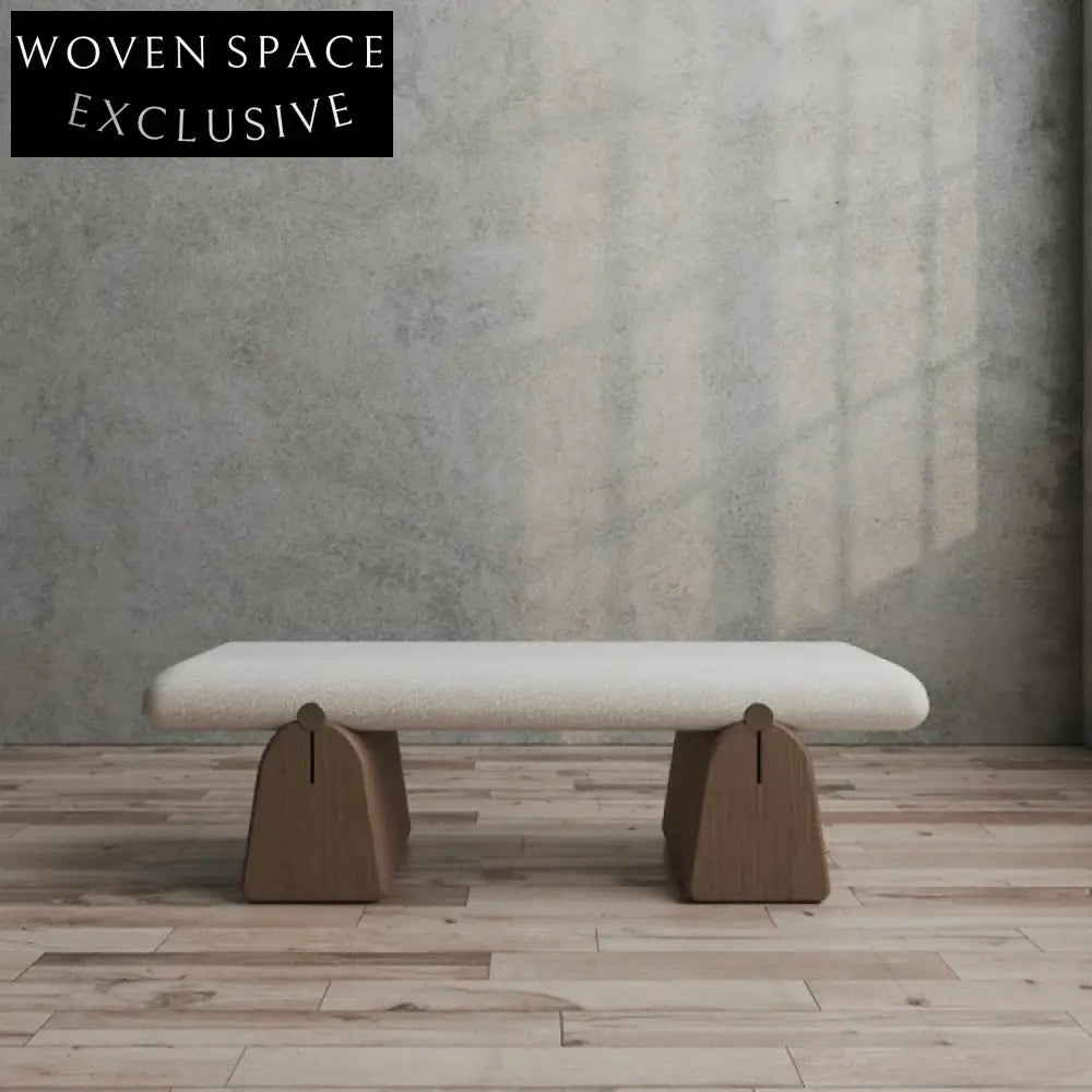 Nordic Velvet Fabric Art Shoe Stool Sofa Ottoman Bench Chair Seat