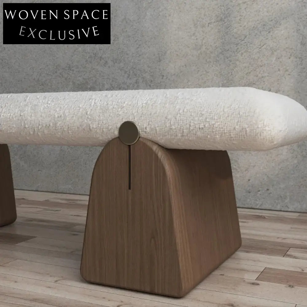 Nordic Velvet Fabric Art Shoe Stool Sofa Ottoman Bench Chair Seat