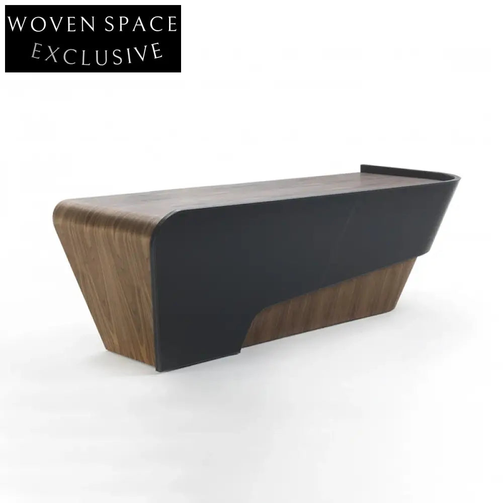 Nordic Vintage Modern Wooden Office Manager President Home Desk with Storage