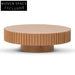 Oak Round Coffee Table - Natural