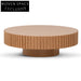 Oak Round Coffee Table - Natural Coffee Tables