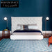 Opulent Italian Modern Solid Wood Frame Luxury Queen King Bed
