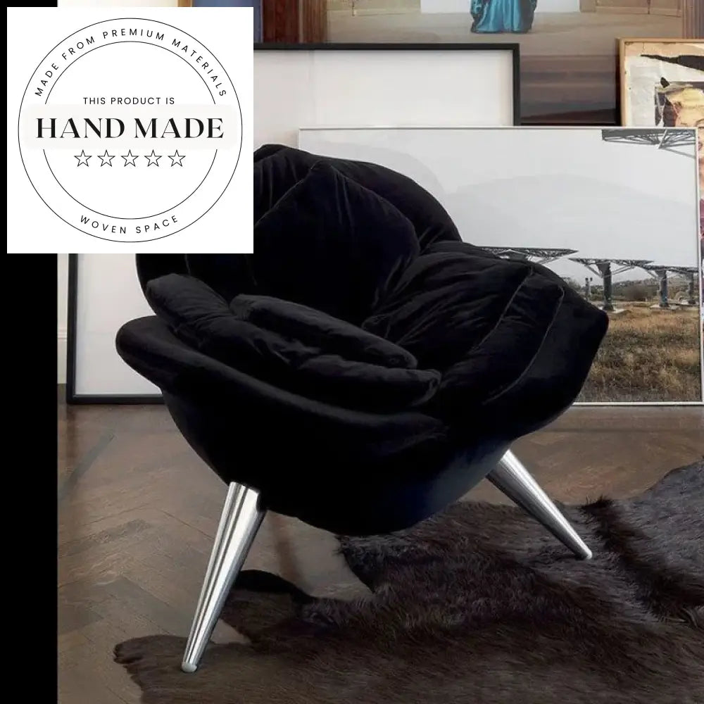 Opulent Velvet Accent Armchair Modern Upholstered Leisure Living Room Sofa