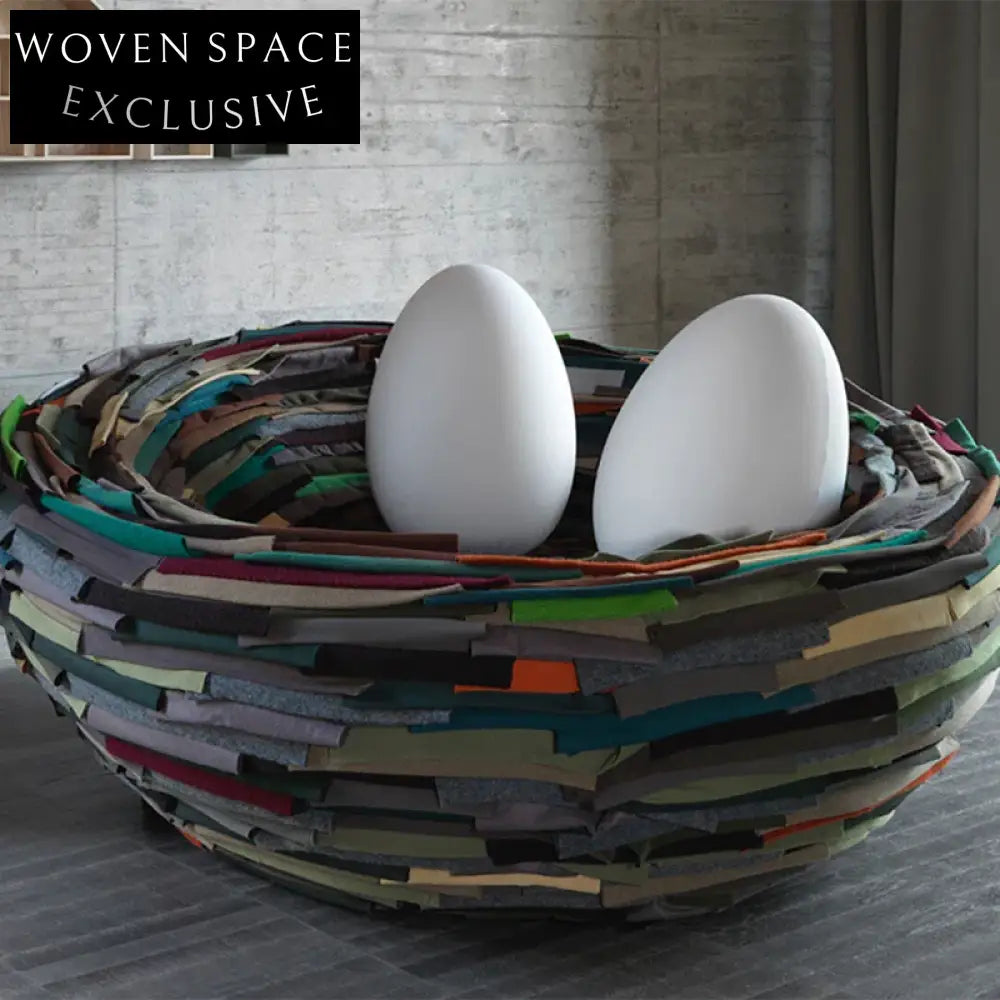 Opulent Velvet Round Sofa Bed – Italian Designer Lounge Sofa