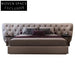 Opulent Velvet Upholstered King Size Bed for Modern Luxury Bedrooms