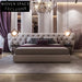 Opulent Velvet Upholstered King Size Bed for Modern Luxury Bedrooms
