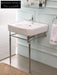 Oriana Butterfly Retro Ceramic Basin with Bracket and Bathroom Cabinet
