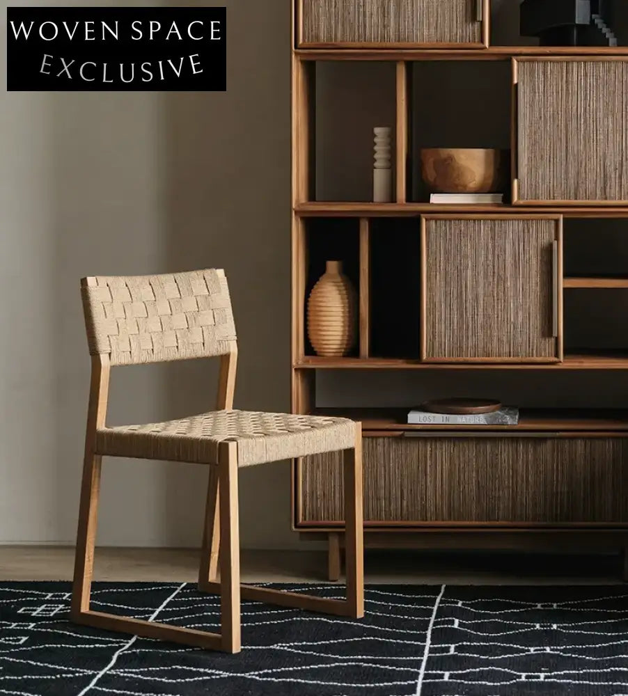 Osric Pure Teak Wood Dining Chair Subsidy