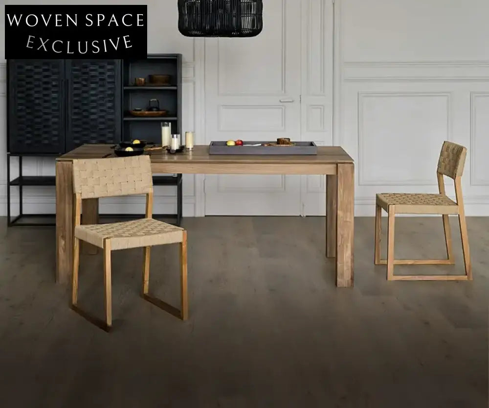 Osric Pure Teak Wood Dining Chair Subsidy