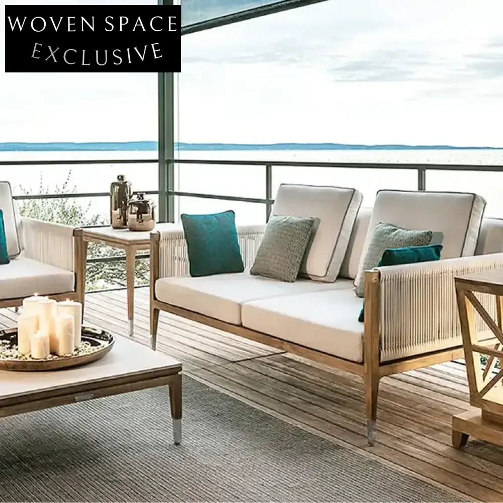 Outdoor Rattan Wicker Dining Set, All-Weather Patio Furniture, Durable Modern Design