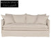 Palm Beach 3 Seater Slip Cover Sofa - Natural Linen
