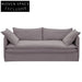 Palm Beach 3 Seater Slip Cover Sofa - Slate Grey Linen