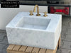 Paméla Carrara Marble Wash Basin