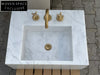 Paméla Carrara Marble Wash Basin