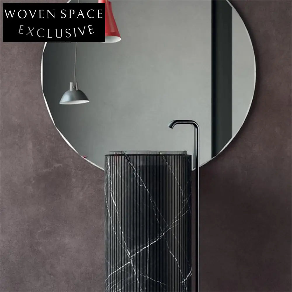 Paul Baigen Marble Pedestal Basin