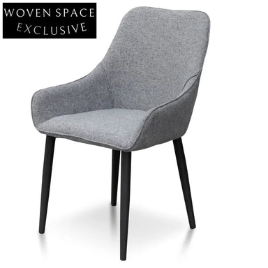 Pebble Grey Dining Chair - (Set of 2)