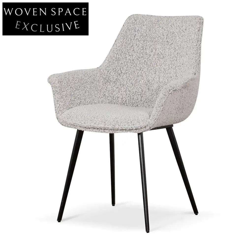 Pepper Boucle Dining Chair (Set of 2) Dining Chairs