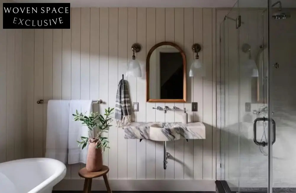 Pietro Violet Wall-Mounted Marble Sink Natural Stone Vanity