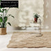 Plush 13mm Thick Polyester Area Rug for Luxury Living Room Bedroom Decor
