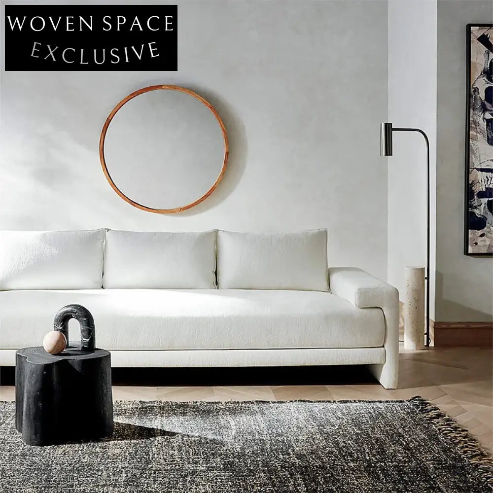 Plush Fabric Nordic Sectional Sofa: Modern Luxury Seating for Home Hotel Lounge