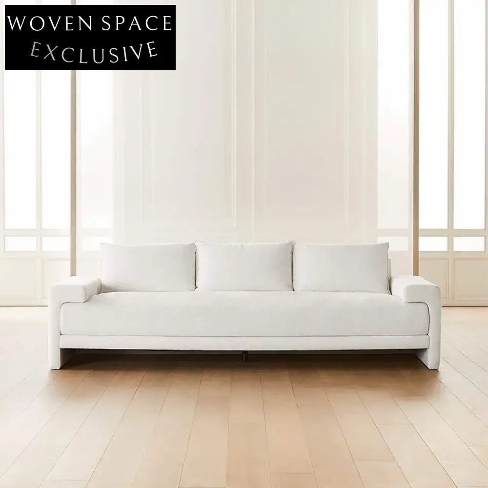 Plush Fabric Nordic Sectional Sofa: Modern Luxury Seating for Home Hotel Lounge