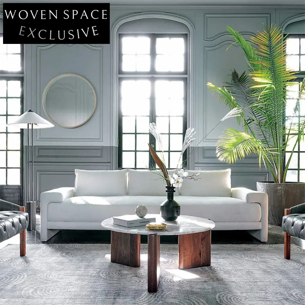 Plush Fabric Nordic Sectional Sofa: Modern Luxury Seating for Home Hotel Lounge