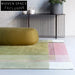 Plush Geometric Pattern Area Rug for Modern Living Room Bedroom Floor Carpet