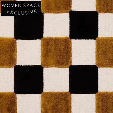 Plush Irregular Geometric Polyester Area Rug, Thickened Bedroom Floor Accent