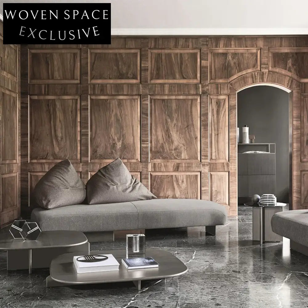 Plush Italian Modern Modular Fabric Sectional Sofa for Contemporary Living Spaces