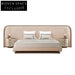 Plush Leather Modern Queen King Upholstered Bed Frame Soft Headboard
