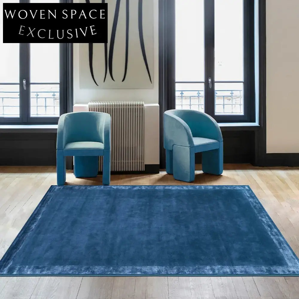 Plush Modern Abstract Polyester Area Rug for Living Room Bedroom Decor