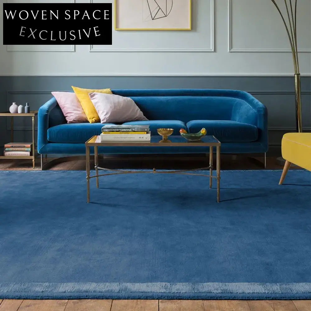 Plush Modern Abstract Polyester Area Rug for Living Room Bedroom Decor