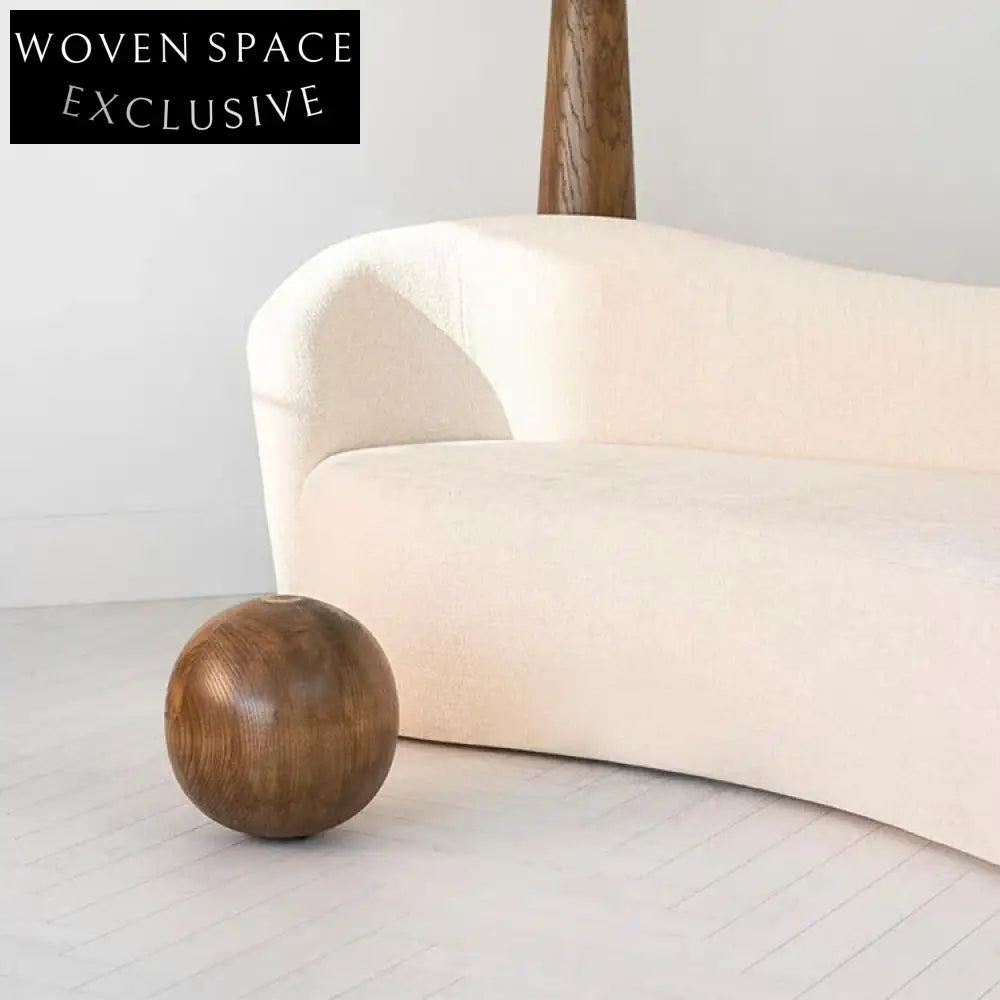 Plush Modern Fabric Long Backrest Sofa Chair for Living Room & Hotel