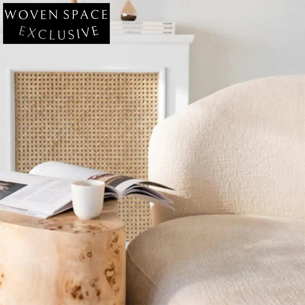 Plush Modern Fabric Long Backrest Sofa Chair for Living Room & Hotel