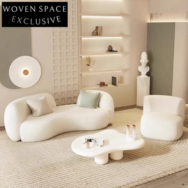 Plush Modern Fabric Upholstered Elastic Sponge Corner Sectional Sofa