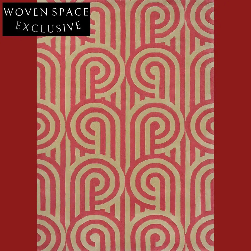 Plush Modern Minimalist Hand-Tufted Polyester Area Rug for Living Room, Bedroom