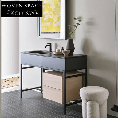 Plush Nordic Teddy Boucle Round Ottoman Footrest – Modern Home Accent Stool