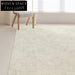Plush Solid Wool Area Rug for Living Room, Minimalist French Bedroom Carpet
