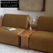 Plush Teddy Fabric Modern Modular Sectional Sofa Chair for Living Room
