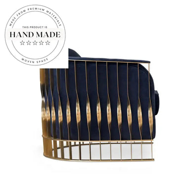 Plush Velvet Arm Accent Chair, Modern Gold Stainless Steel Legs Seating