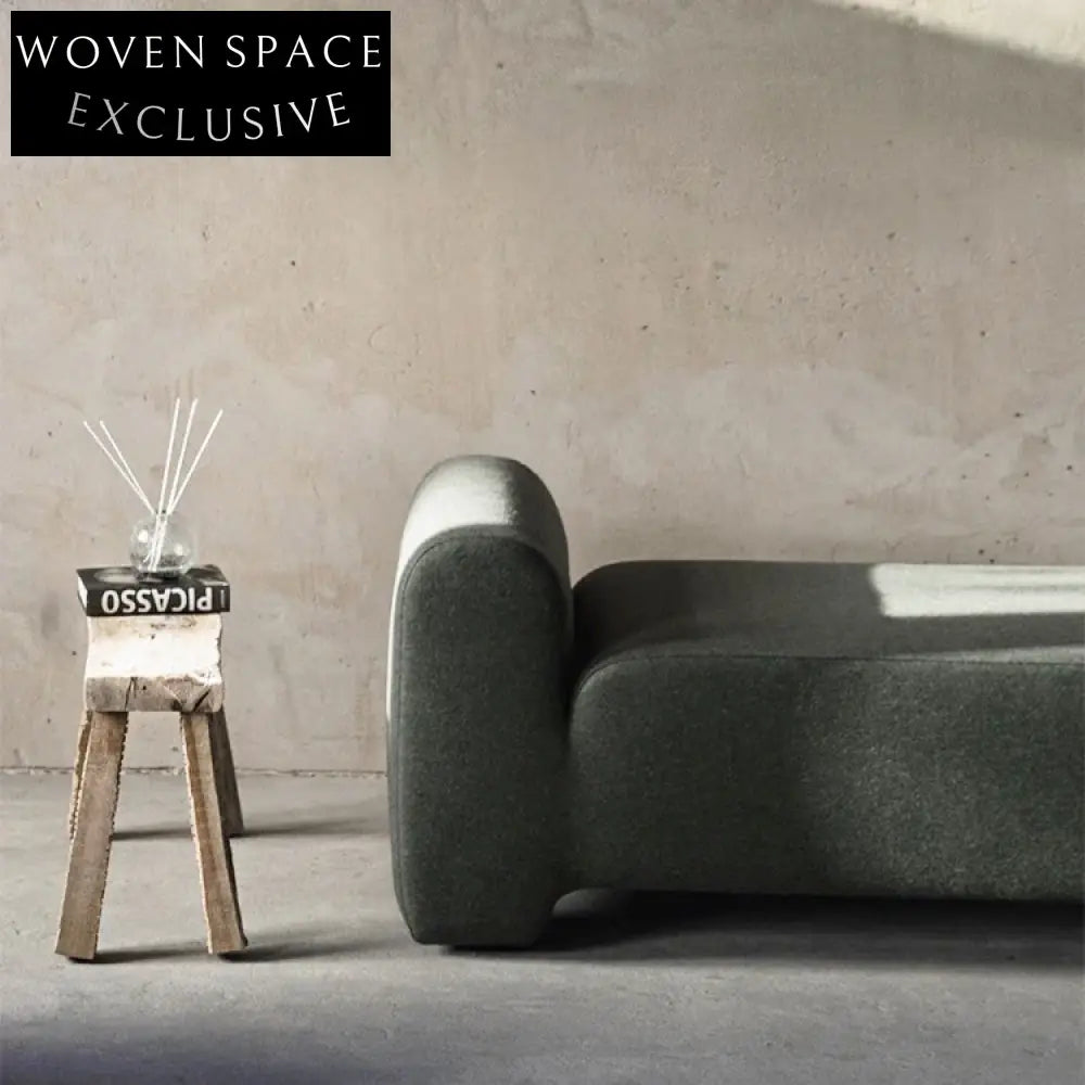 Plush Velvet Fabric Long Leisure Bench for Modern Living Room Decor